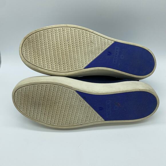 Rothy's Women's size 9 Navy Blue Chelsea Boots Slip On Comfort Nightfall - Picture 7 of 8